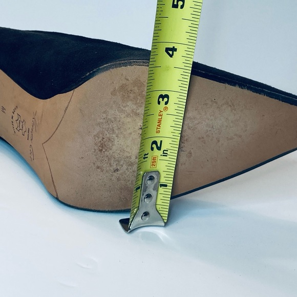 Kenneth Cole New York Romi Sz 10 Brown Suede 4” Heels Pumps Pointed Toe Dressy - Picture 7 of 8